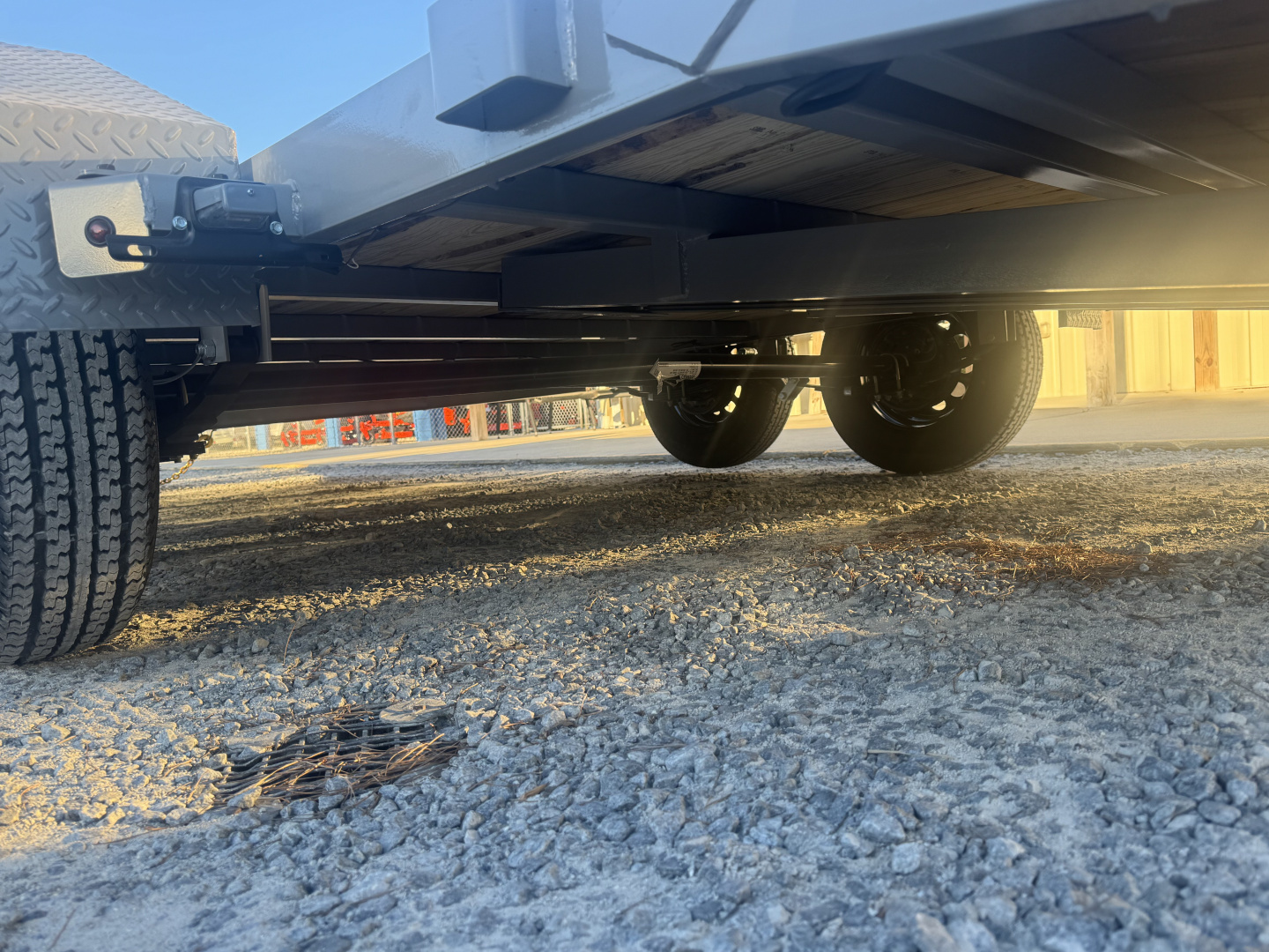 New 2026 Liberty LC7K83X18C4DT Battleship Grey Car Hauler