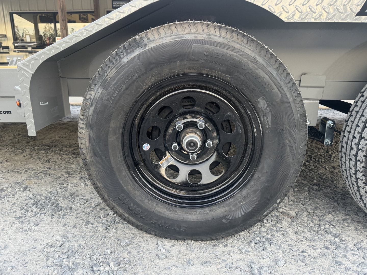 New 2026 Liberty LC7K83X18C4DT Battleship Grey Car Hauler