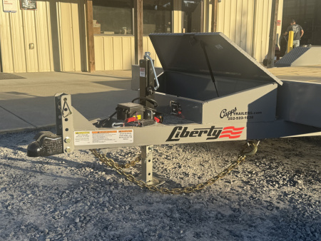 New 2026 Liberty LC7K83X18C4DT Battleship Grey Car Hauler