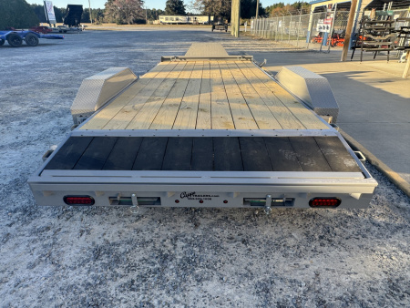 New 2026 Liberty LC7K83X18C4DT Battleship Grey Car Hauler