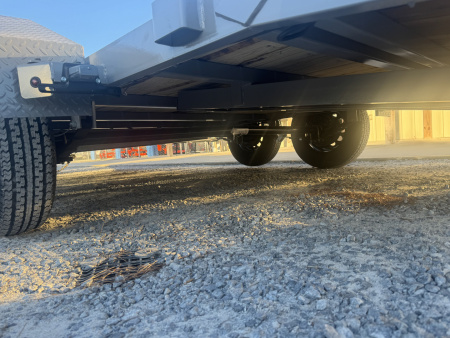 New 2026 Liberty LC7K83X18C4DT Battleship Grey Car Hauler