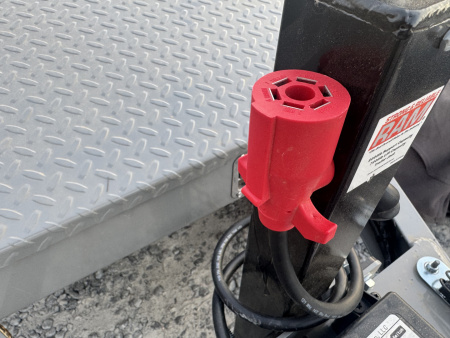 New 2026 Liberty LC7K83X18C4DT Battleship Grey Car Hauler