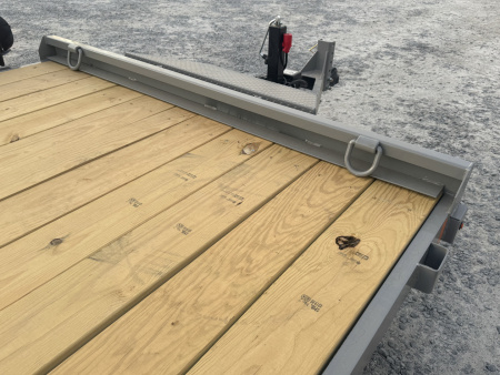 New 2026 Liberty LC7K83X18C4DT Battleship Grey Car Hauler