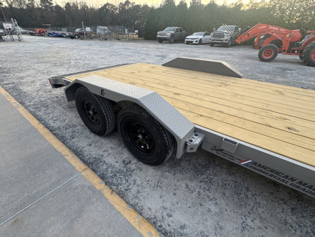 New 2026 Liberty LC7K83X18C4DT Battleship Grey Car Hauler