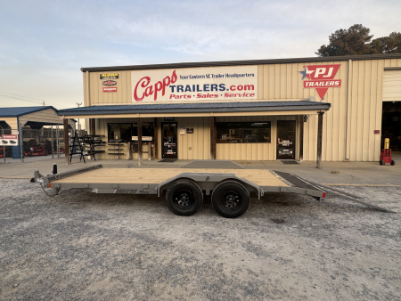 New 2026 Liberty LC7K83X18C4DT Battleship Grey Car Hauler