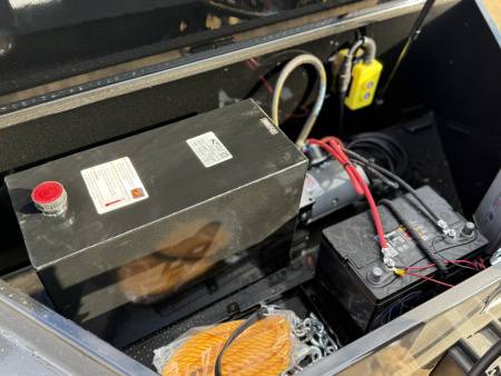 New 2026 Liberty LD14K83x16 Two-Tone Telescopic Hoist Dump Trailer w/ 14 Ply Tire Upg.