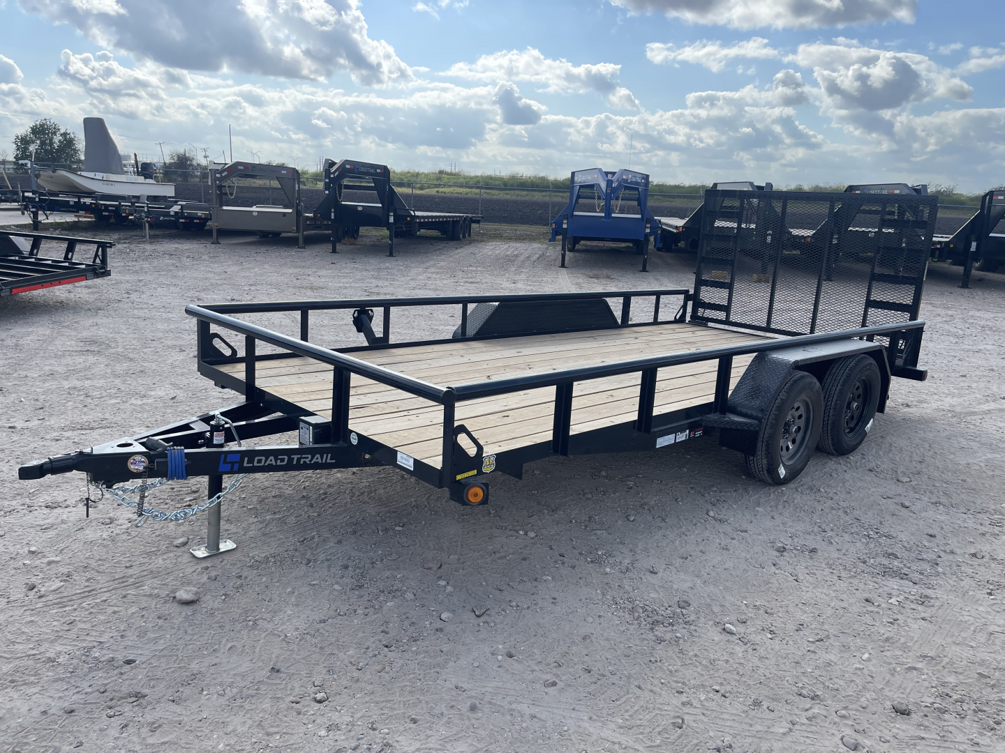New 2026 Load Trail 83x16 7K 4' Gate Utility Trailer