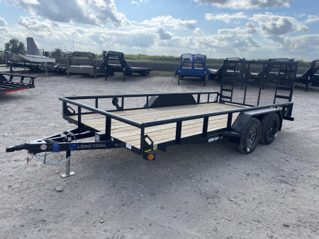 New 2026 Load Trail 83x16 7K 4' Gate Utility Trailer