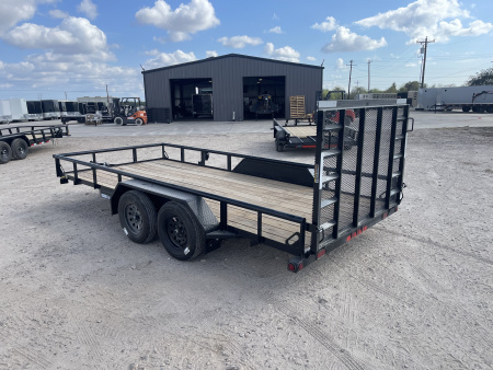 New 2026 Load Trail 83x16 7K 4' Gate Utility Trailer