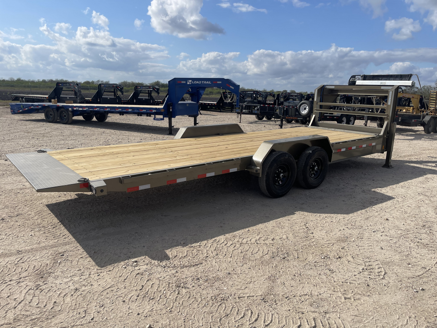 New 2026 Load Trail 83''X24'' Gooseneck 14K Tilt Trailer