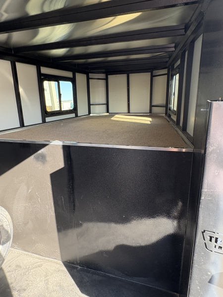 New 2025 Rover Trailers TETON GOOSENECK 4 Horse Trailer