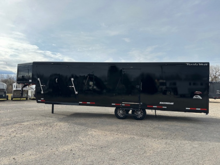 New 2026 Trails West 28' RPM Snowmobile Trailer