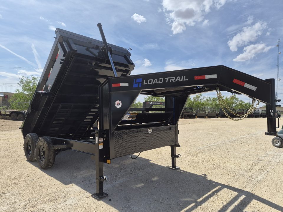 New 2026 Load Trail 12' 14K Gooseneck Dump Trailer