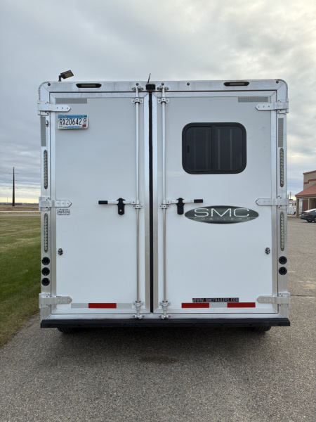 Used 2020 SMC 2H 9' LQ Horse Trailer