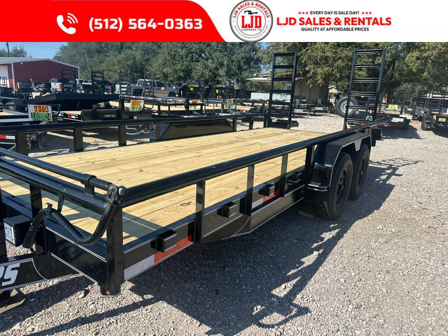 New 2026 A & V - 83" X 20' Pipe Top Equipment Trailer - Heavy Duty