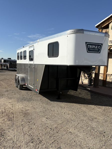 New 2025 Rover Trailers TETON GOOSENECK 3 Horse Trailer
