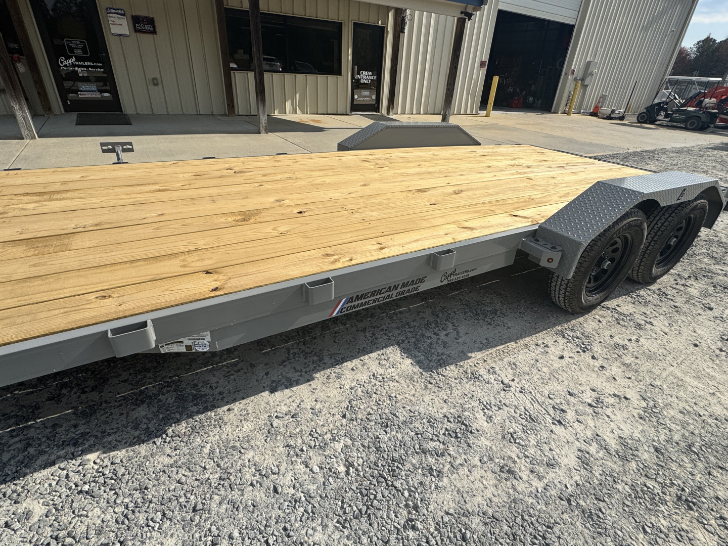 New 2026 Liberty LC7K83X20C4DT Battleship Grey Car Hauler