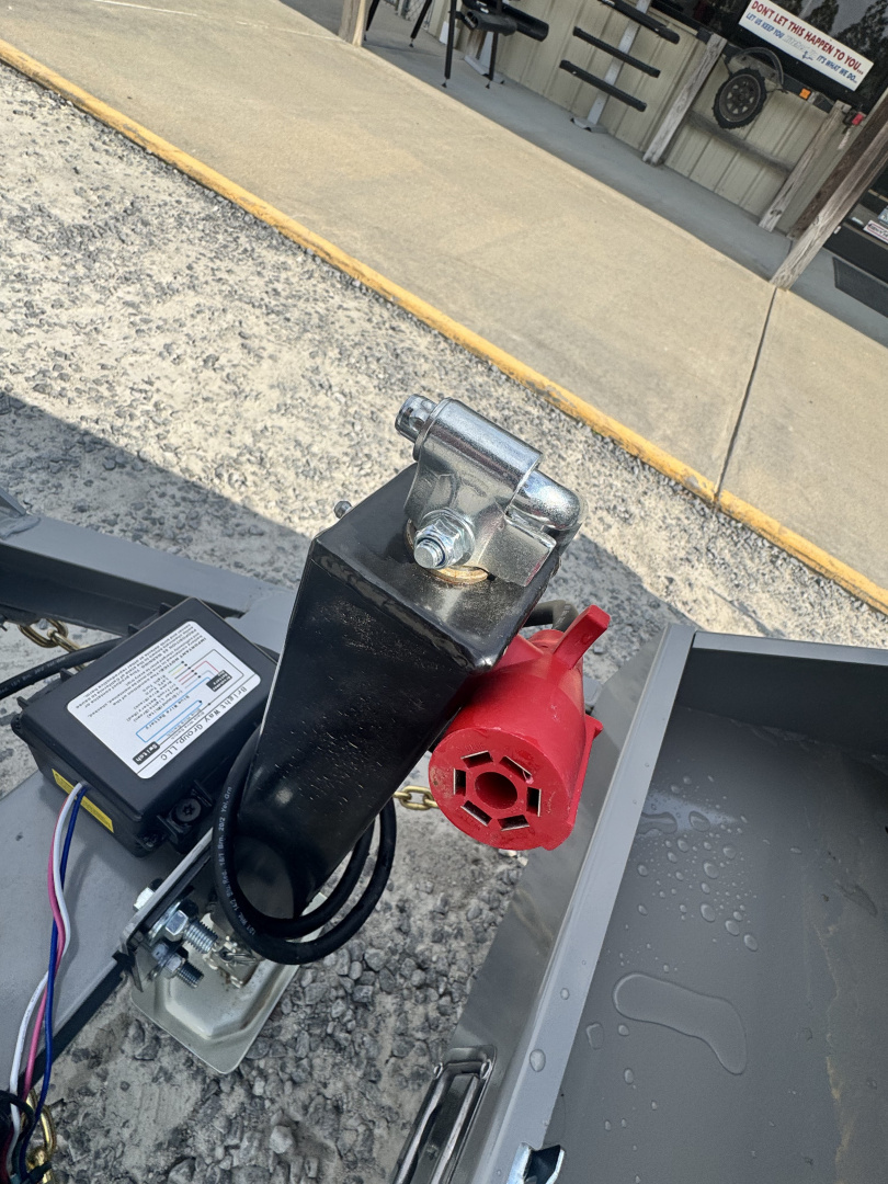 New 2026 Liberty LC7K83X20C4DT Battleship Grey Car Hauler