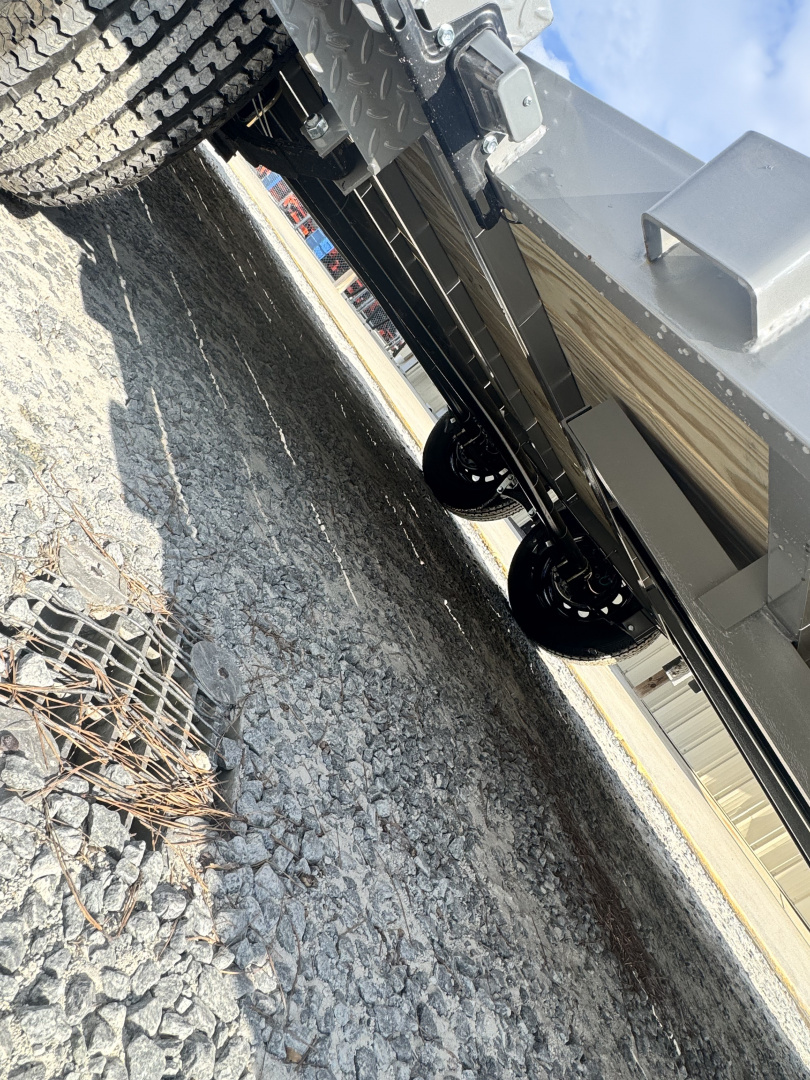 New 2026 Liberty LC7K83X20C4DT Battleship Grey Car Hauler