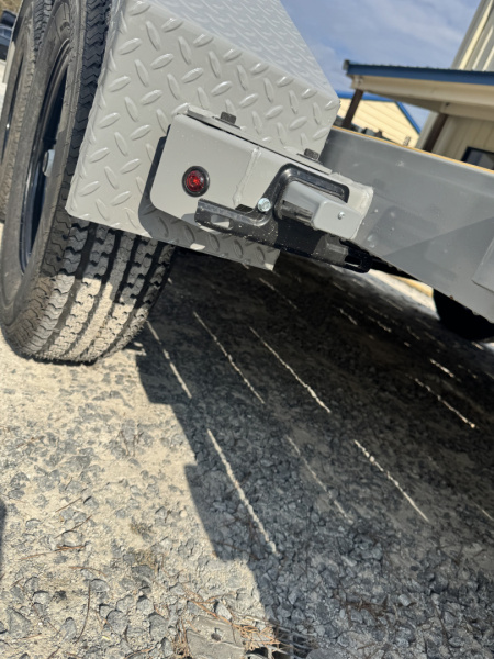 New 2026 Liberty LC7K83X20C4DT Battleship Grey Car Hauler