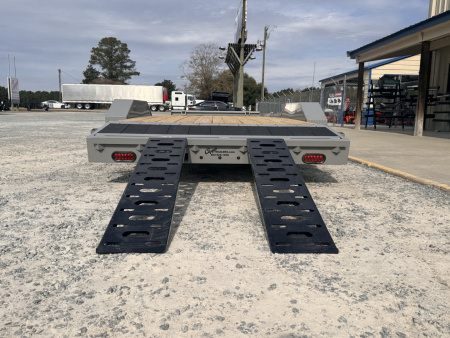 New 2026 Liberty LC7K83X20C4DT Battleship Grey Car Hauler