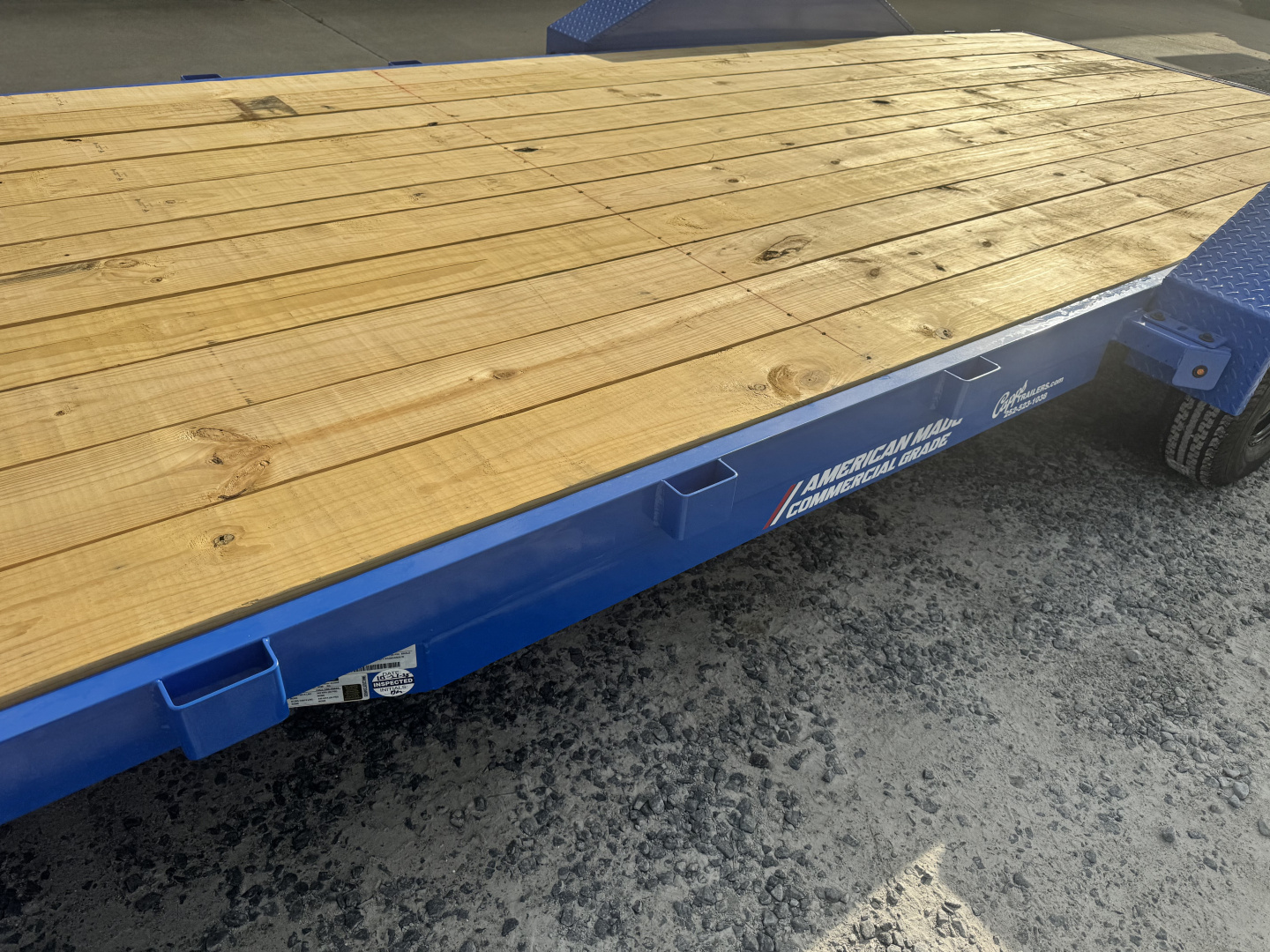 New 2026 Liberty LC7K83X20C4 Freedom Blue Car Hauler