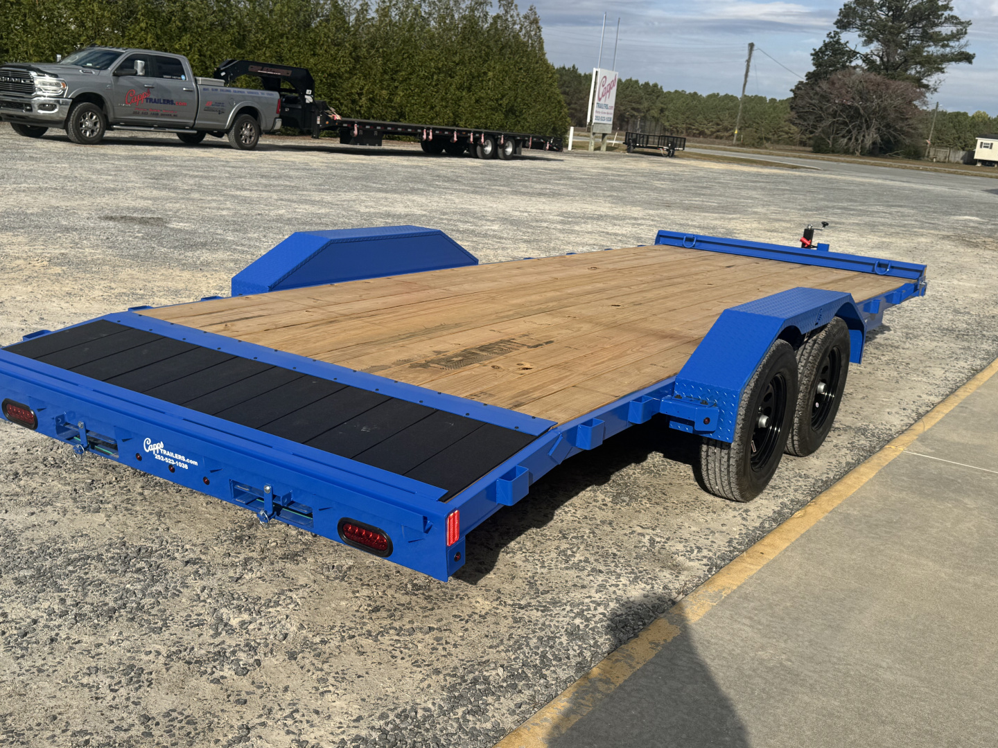 New 2026 Liberty LC7K83X20C4 Freedom Blue Car Hauler