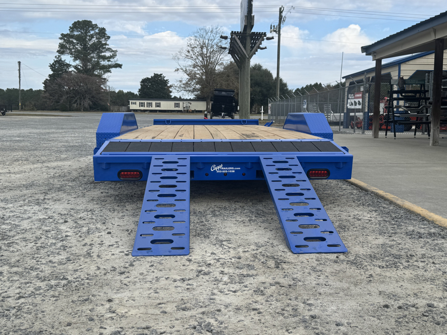 New 2026 Liberty LC7K83X20C4 Freedom Blue Car Hauler