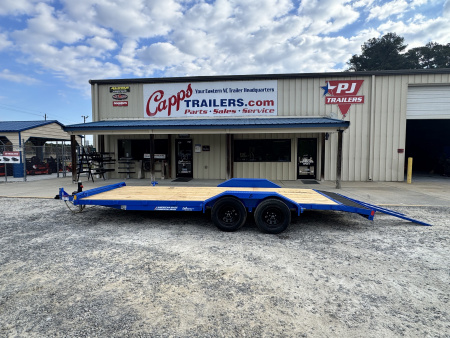 New 2026 Liberty LC7K83X20C4 Freedom Blue Car Hauler