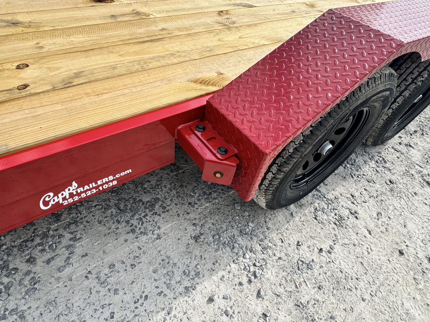 New 2026 Liberty LC7K83X20C4DT Patriot Red Car Hauler