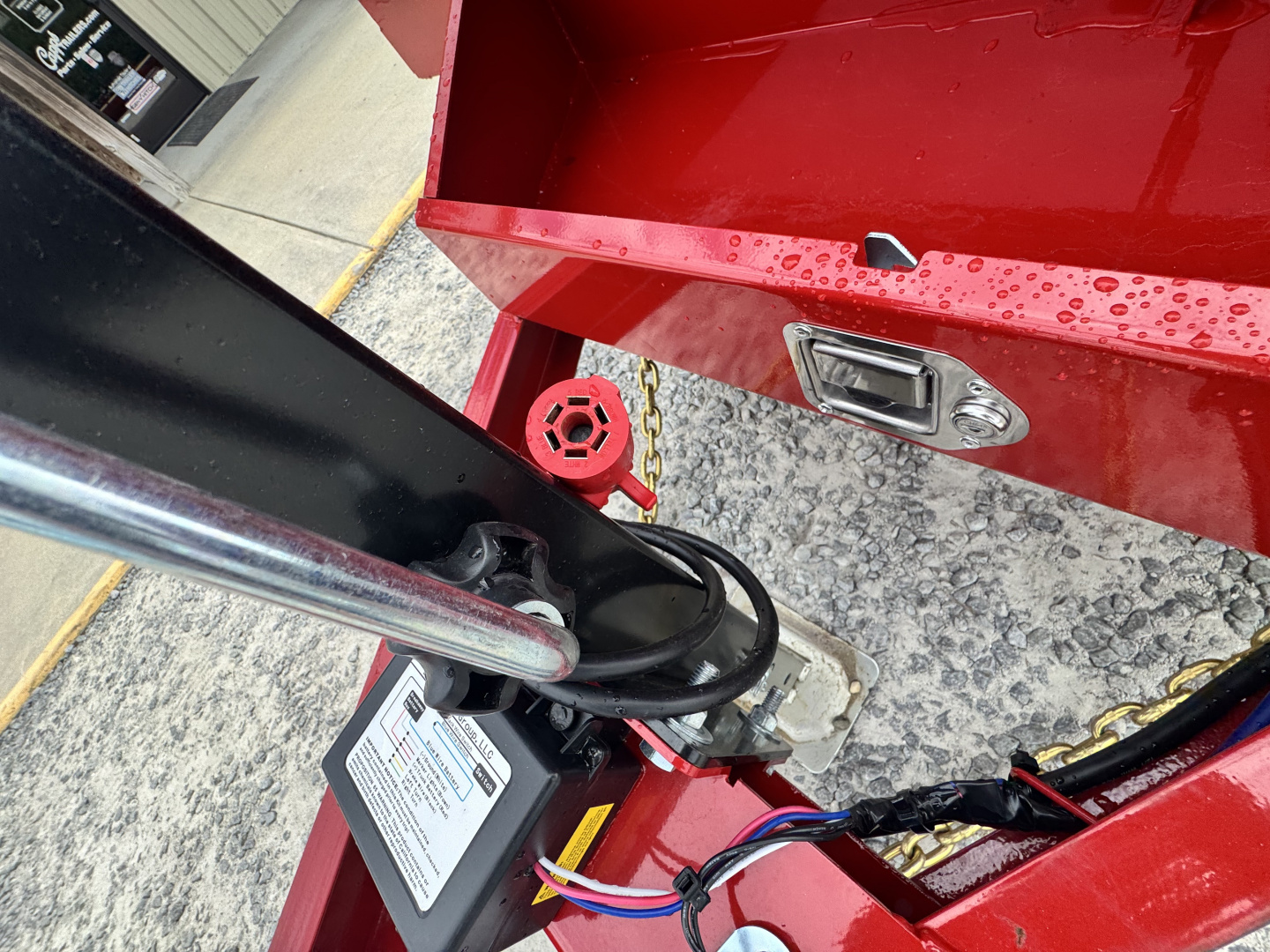 New 2026 Liberty LC7K83X20C4DT Patriot Red Car Hauler