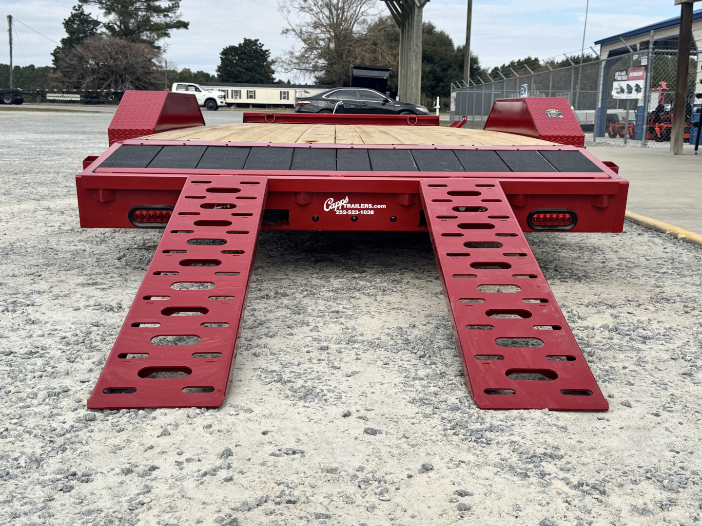 New 2026 Liberty LC7K83X20C4DT Patriot Red Car Hauler