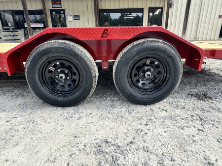 New 2026 Liberty LC7K83X20C4DT Patriot Red Car Hauler