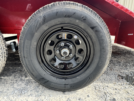 New 2026 Liberty LC7K83X20C4DT Patriot Red Car Hauler