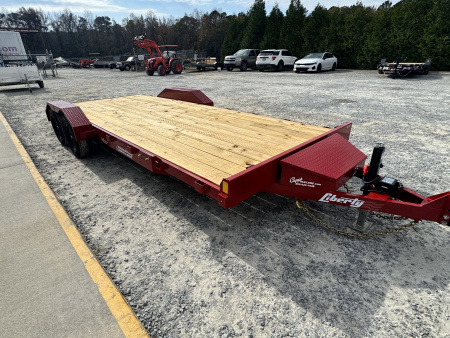 New 2026 Liberty LC7K83X20C4DT Patriot Red Car Hauler