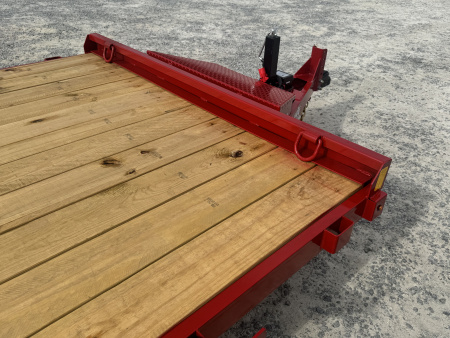 New 2026 Liberty LC7K83X20C4DT Patriot Red Car Hauler