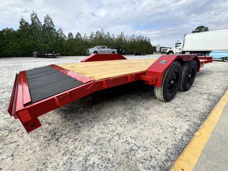 New 2026 Liberty LC7K83X20C4DT Patriot Red Car Hauler