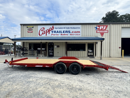 New 2026 Liberty LC7K83X20C4DT Patriot Red Car Hauler