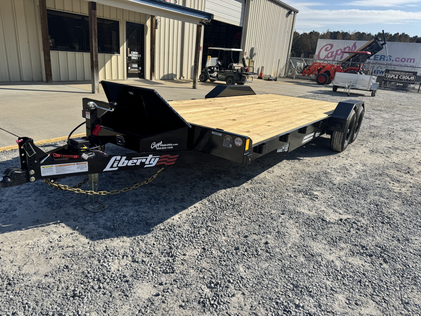 New 2026 Liberty LC10K83X20C5DT Midnight Black Car Hauler