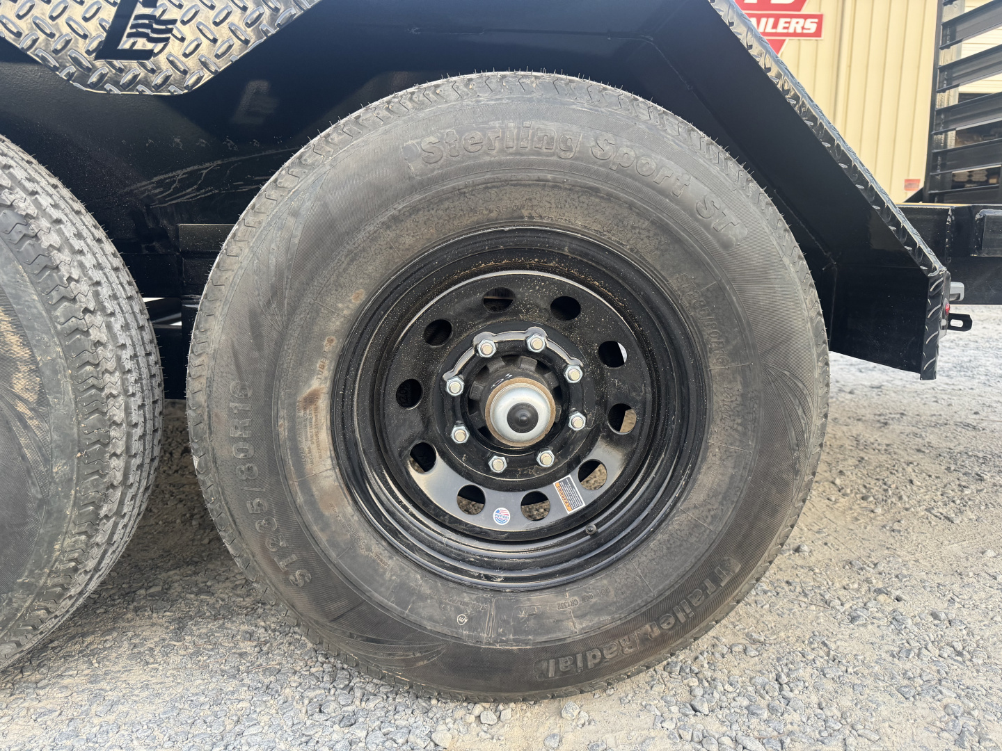 New 2026 Liberty LE14K83X18+2C6 Midnight Black Equipment Trailer