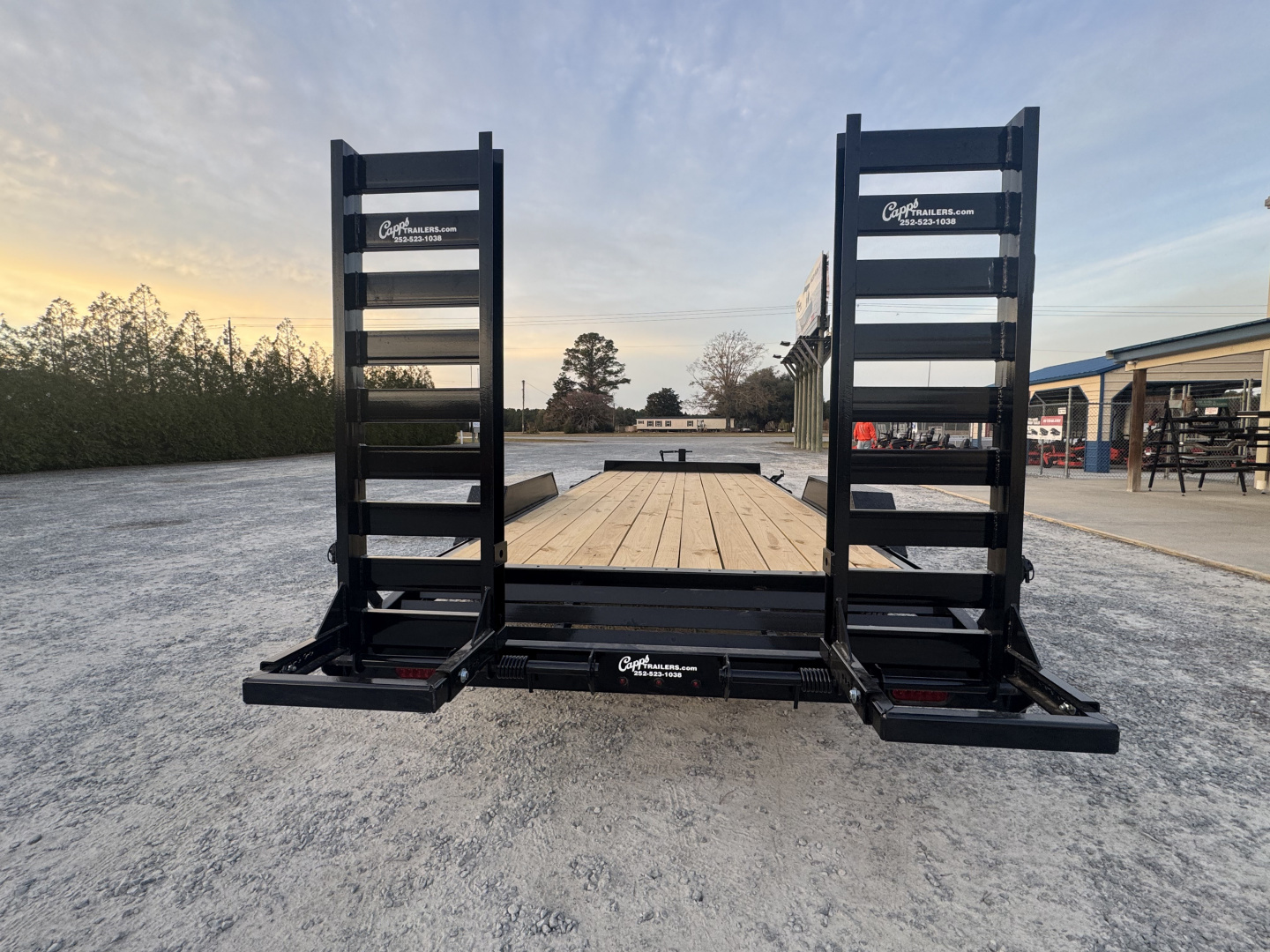 New 2026 Liberty LE14K83X18+2C6 Midnight Black Equipment Trailer