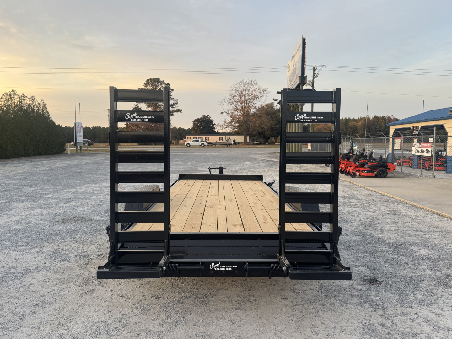 New 2026 Liberty LE14K83X18+2C6 Midnight Black Equipment Trailer