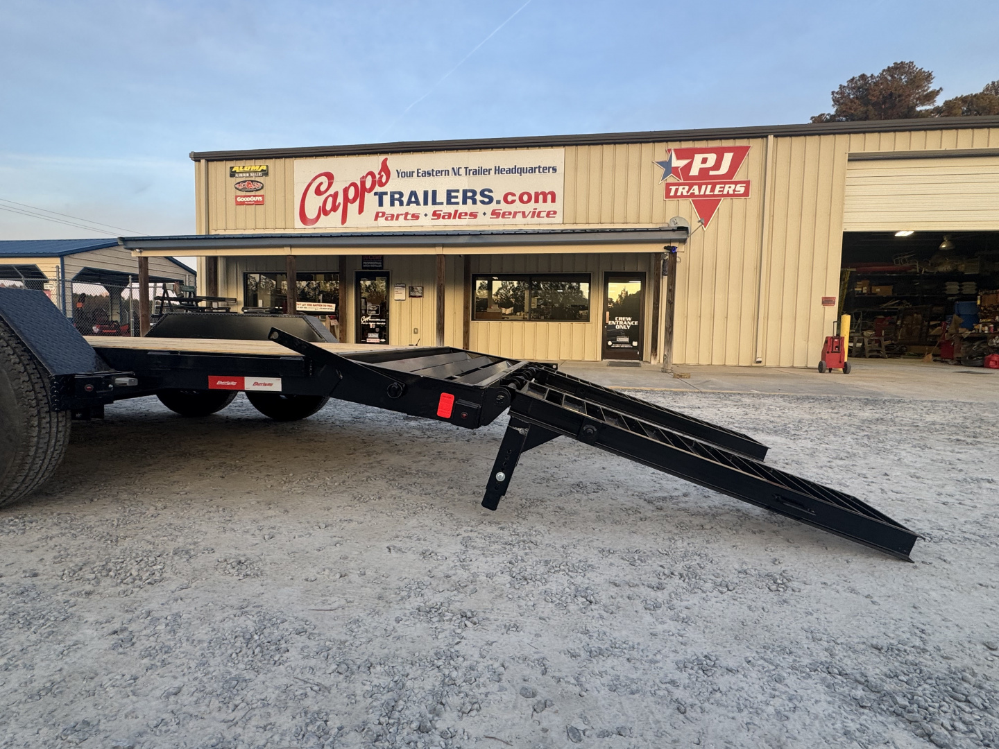 New 2026 Liberty LE14K83X18+2C6 Midnight Black Equipment Trailer