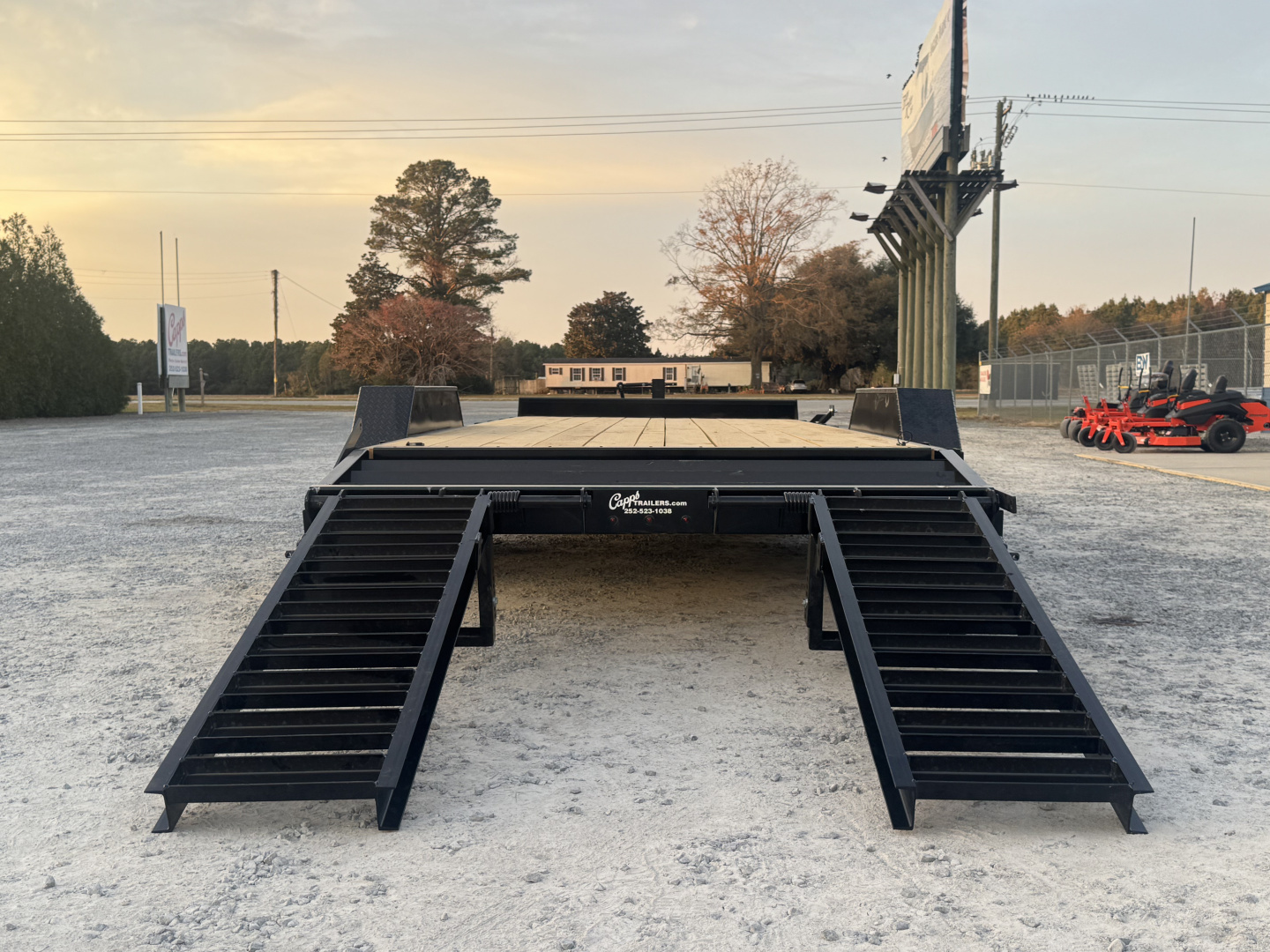 New 2026 Liberty LE14K83X18+2C6 Midnight Black Equipment Trailer