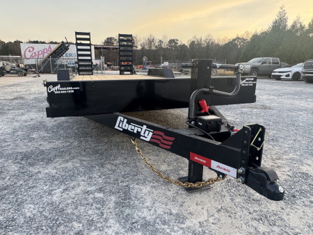 New 2026 Liberty LE14K83X18+2C6 Midnight Black Equipment Trailer