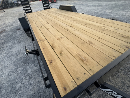 New 2026 Liberty LE14K83X18+2C6 Midnight Black Equipment Trailer