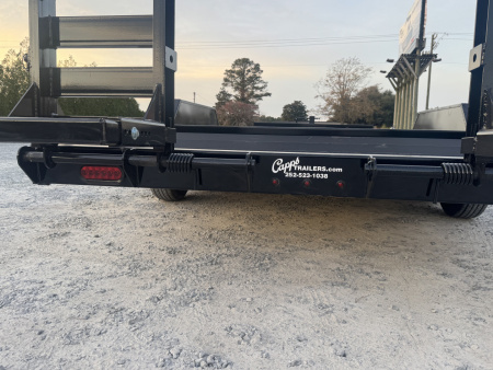 New 2026 Liberty LE14K83X18+2C6 Midnight Black Equipment Trailer