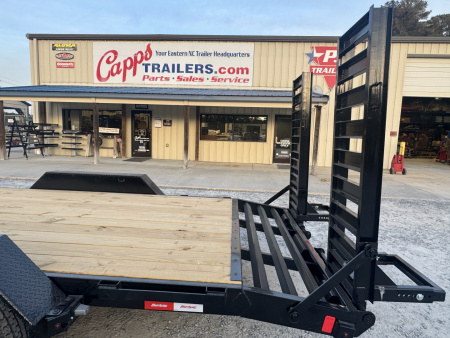 New 2026 Liberty LE14K83X18+2C6 Midnight Black Equipment Trailer