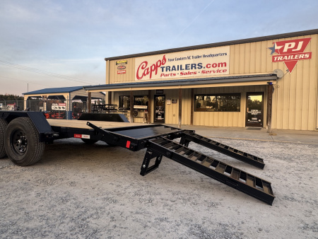 New 2026 Liberty LE14K83X18+2C6 Midnight Black Equipment Trailer