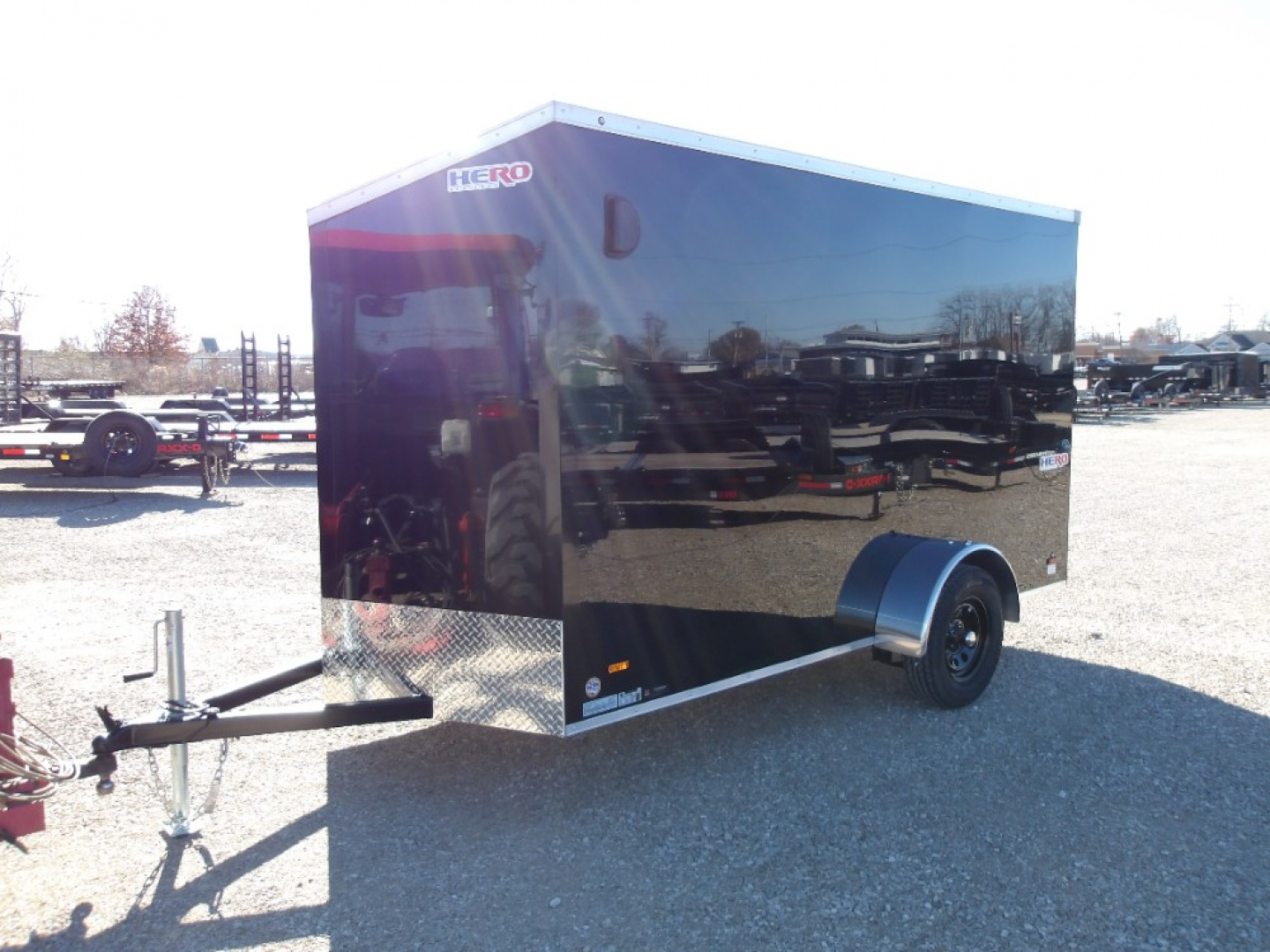 New 2026 Hero Trailer HR612SA Cargo / Enclosed Trailer